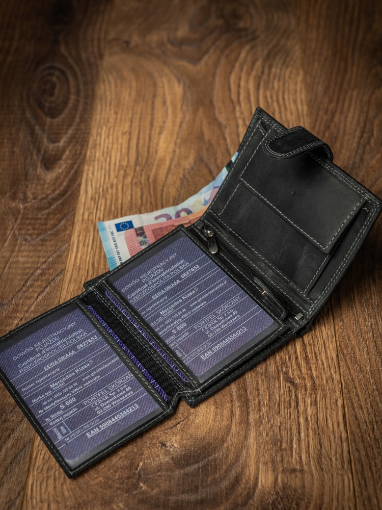 Гаманець чоловічий Buffalo Wild N4L-B-MHU BLACK Гаманець чоловічий Buffalo Wild N4L-B-MHU BLACK